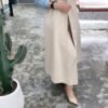 Trench coat beige &blue